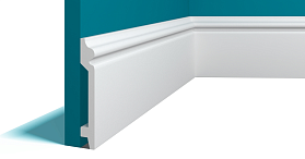 Напольный плинтус Перфект Плюс P56 100х15 мм, 1м.п.